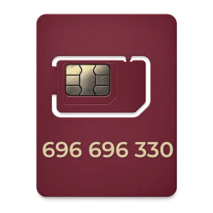 Złoty numer 696 696 330 do reklamy